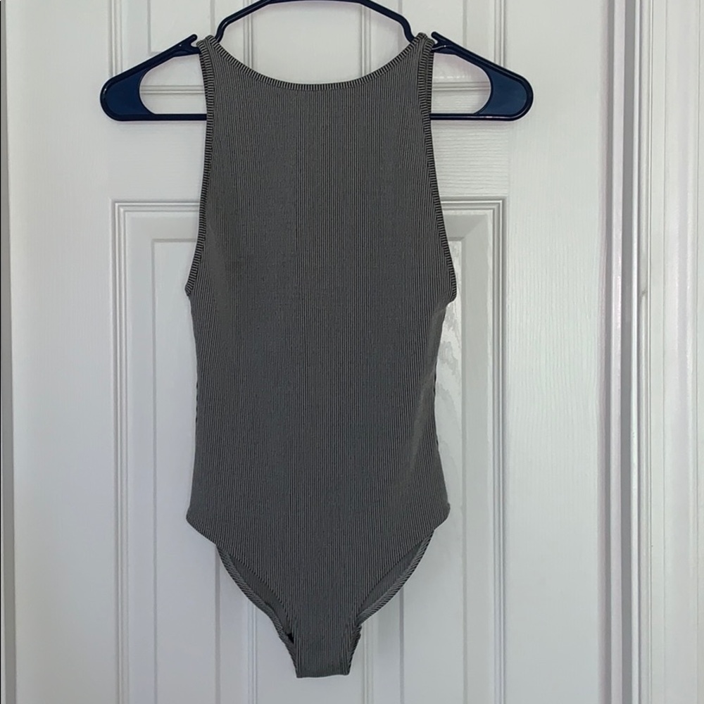 H&M Striped Bodysuit